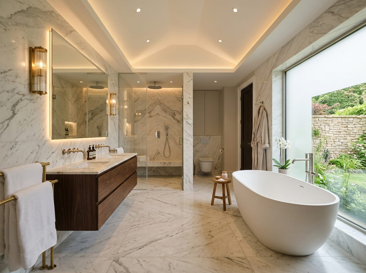Custom Bathroom Renovation in Burns
