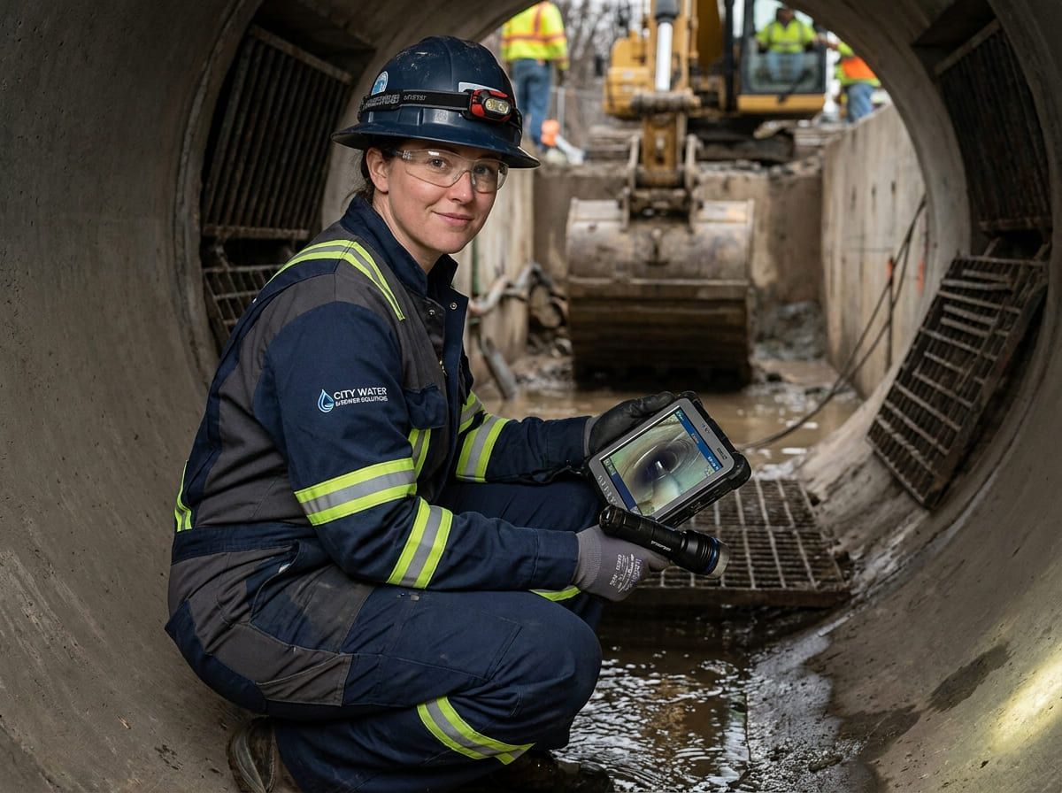 Sewer Line Inspection & Replacement in Burns